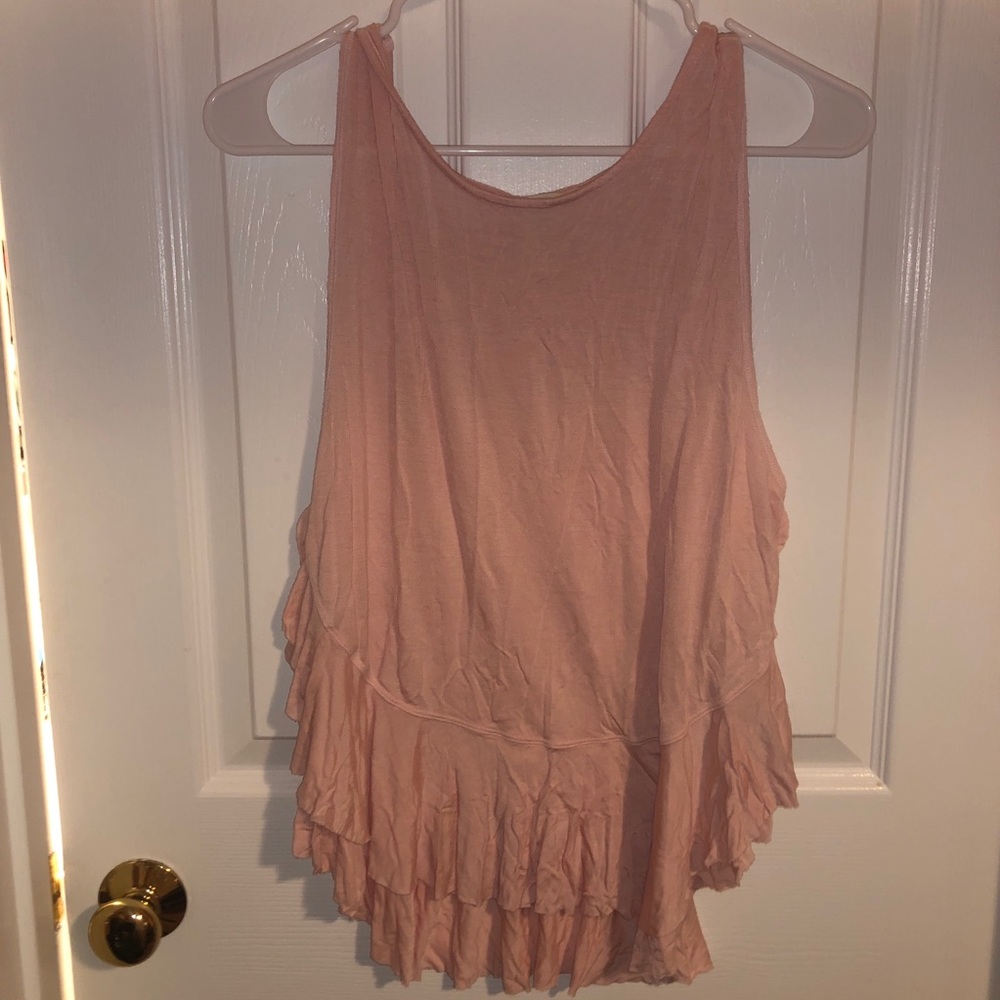 Free People Pink Shirt